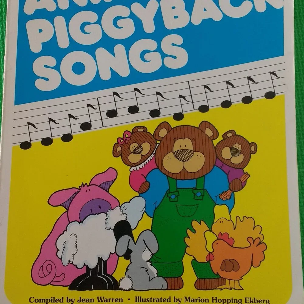 Piggyback Songs for Infants and Toddlers, to Sign, Animals by Jean Warren